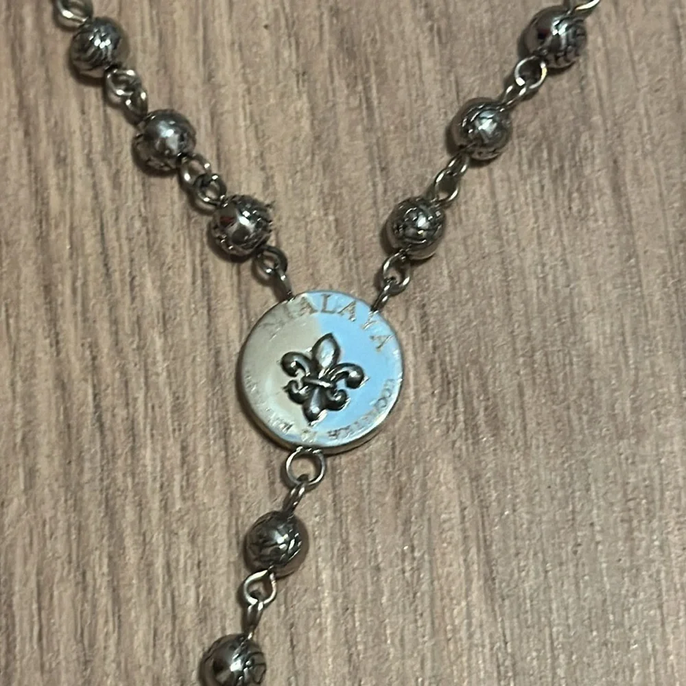 Nialaya men’s Hamsa rosary in silver brand new. - Picture 3 of 7